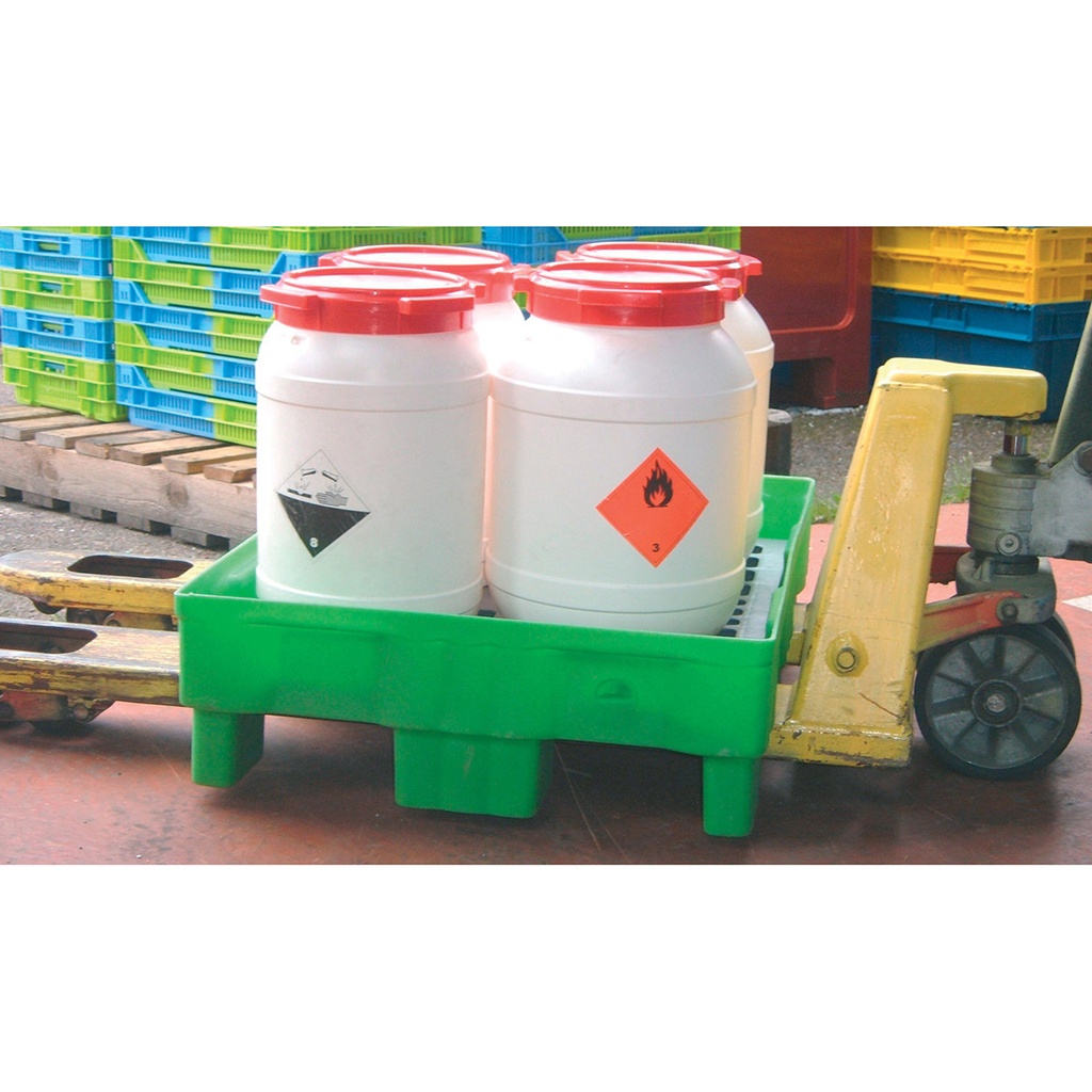 017.571.52_Cubeto_De_Retencion_De_Polietileno_De_75l_Transportable_Lleno_Servitrapo