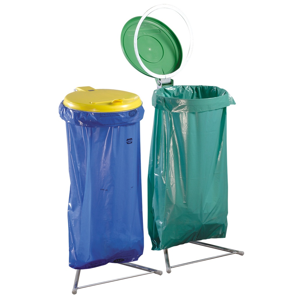 031.052.20_Soporte_Para_Bolsas_De_Basura_Sobre_Pie_Con_Tapa_De_Plastico_110_L_Servitrapo