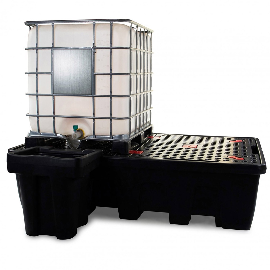 036.946.26_Cubeto_De_Retencion_De_Polietileno_Para_2_Ibc_De_1200_L_Negro_Y_Apilable_Servitrapo