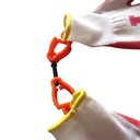 PPECS-OR_Lote_De_50_Sujetadores_De_Guantes_Naranjas_Servitrapo