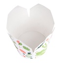 Envases Para Ensaladas 'Salad' 1000 Ml 305 + 18 Pe G/M2 Ø12,3X8,5 Cm Blanco Cartoncillo (300 Unid.)