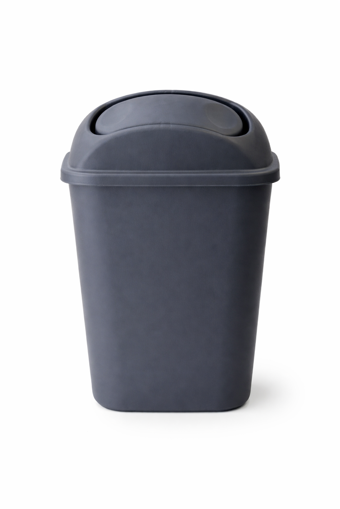 Papelera Swing Classic 24L Gris Oscuro