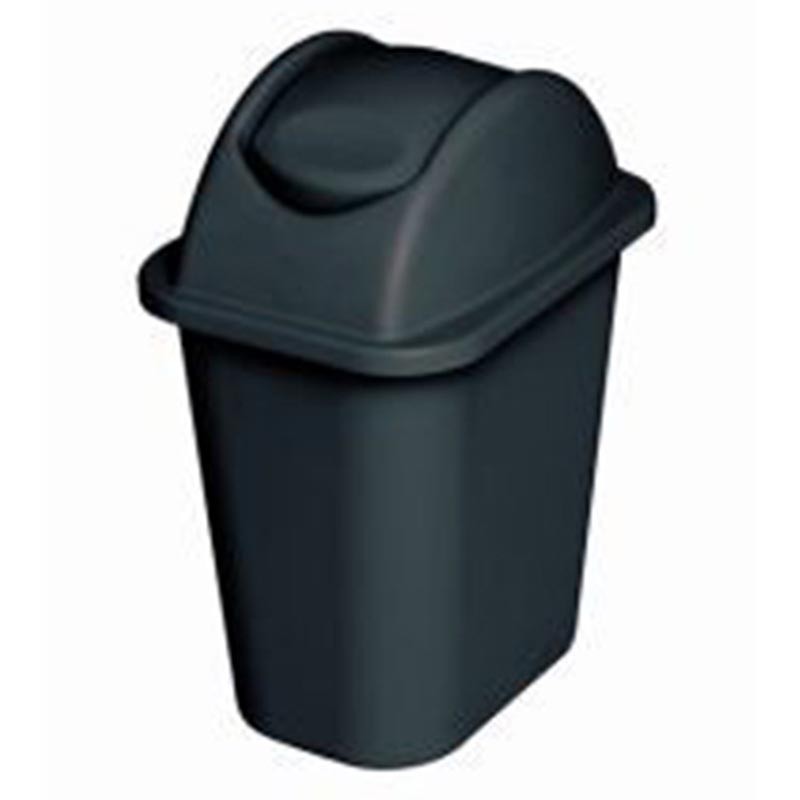Papelera Swing Classic 24L Negro