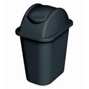 Papelera Swing Classic 24L Negro