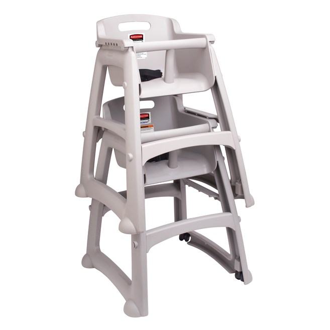 Trona Sturdy CHAIR™ con Reposapiés Platino