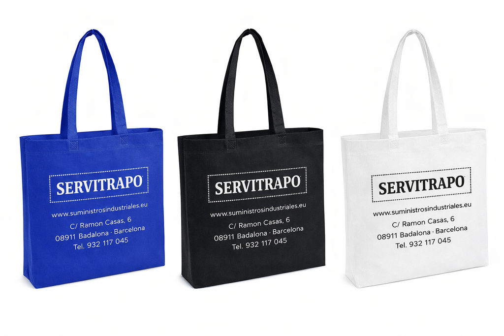 Bolsas TST / Termoselladas 40cm x 30cm x 10cm. Asa Corta o Larga. Gramaje 80gr.