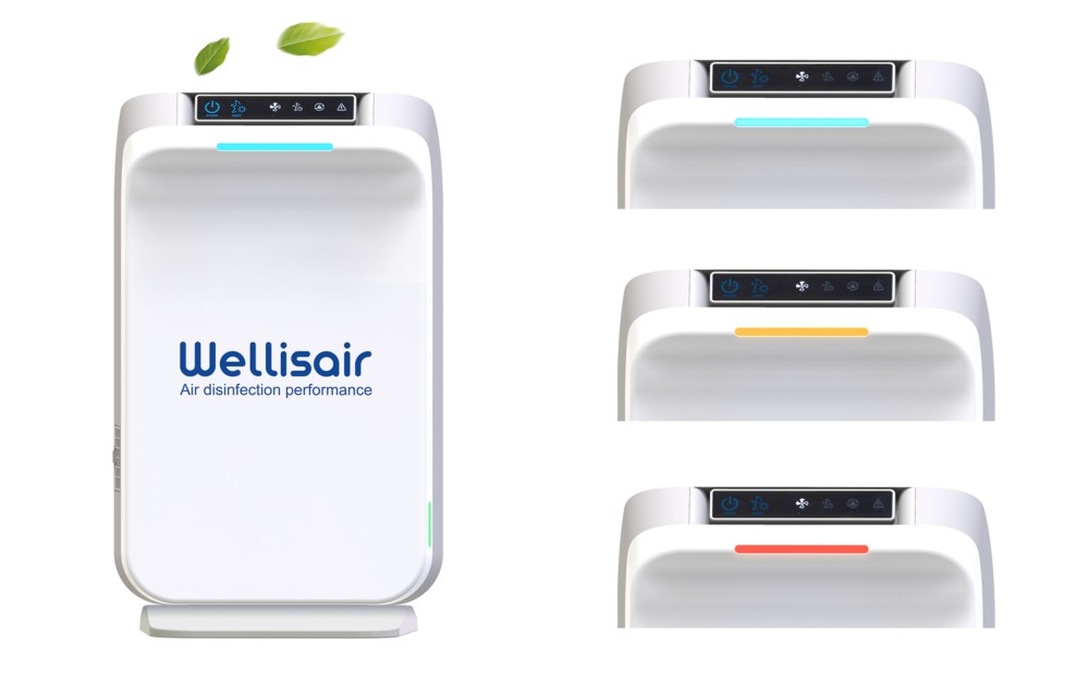 WELLISAIR desinfectante y purificador de aire y superficies