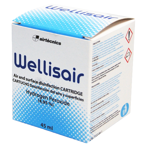 Filtro WELLISAIR desinfectante y purificador de aire y superficies 