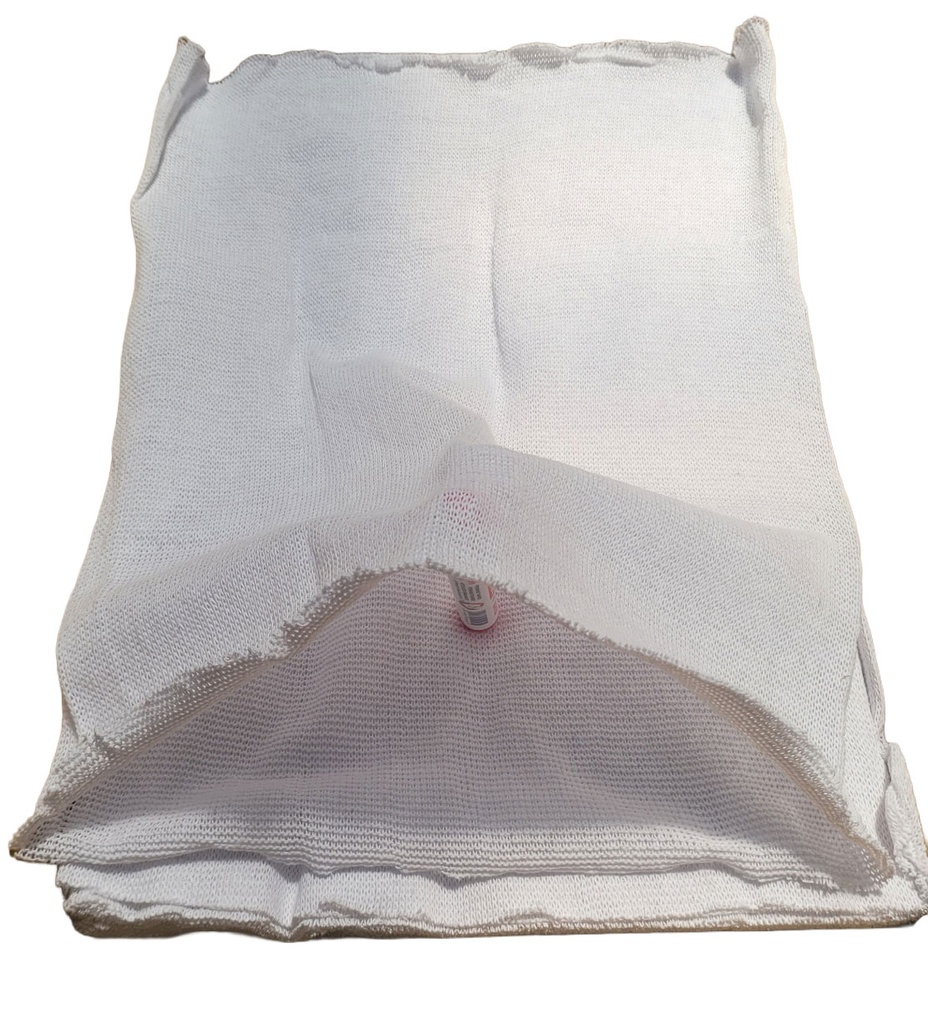 Bobina Blanca de algodón cortada caja 5 kg