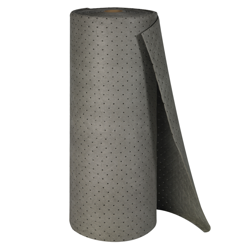 ROLLO ABSORBENTE UNIVERSAL DE DOBLE ESPESOR DE 2 CAPAS DE REFUERZO, 81CM X 46M.