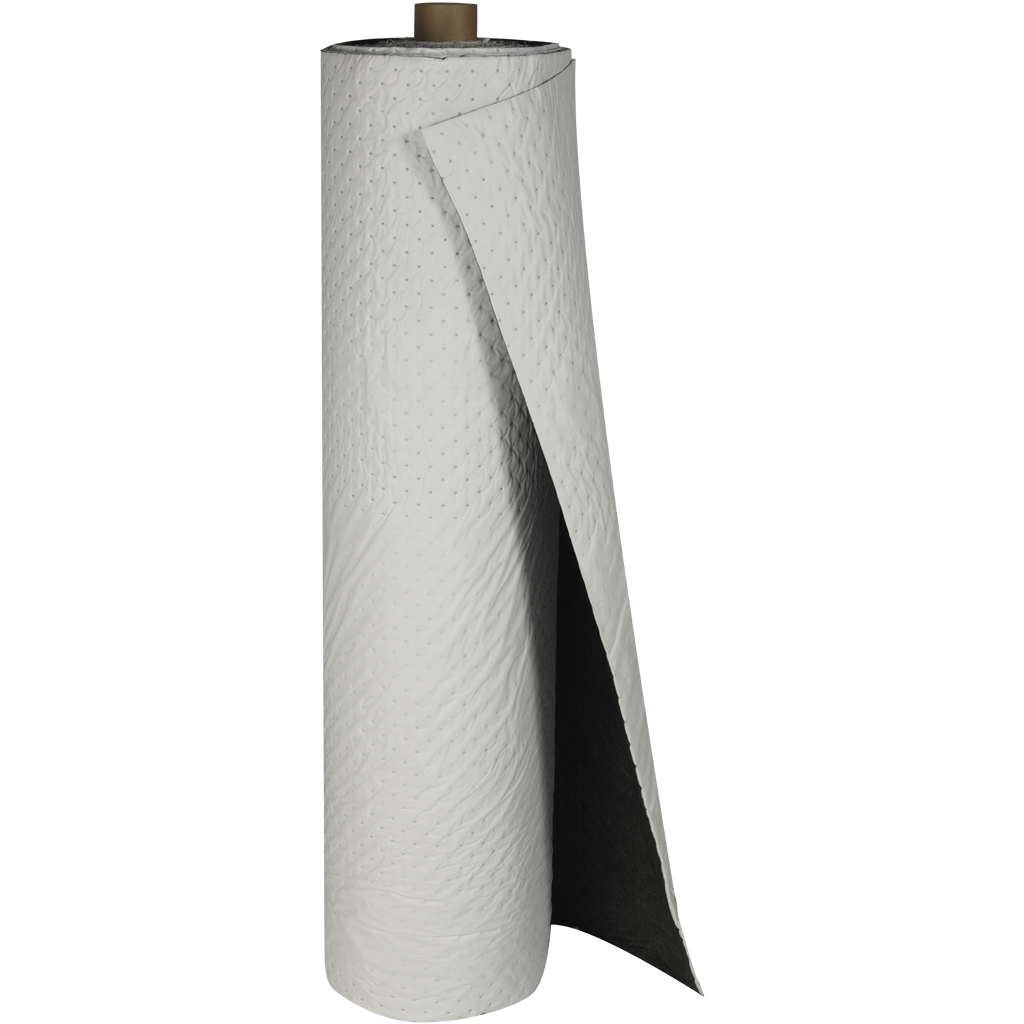 ALFOMBRA ABSORBENTE HIDROCARBUROS CON REVERSO IMPERMEABLE 147CM X 24,4M