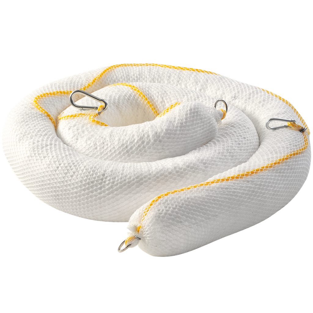 4 BARRERAS ABSORBENTES DE HIDROCARBUROS Ø13 X 300 CM.