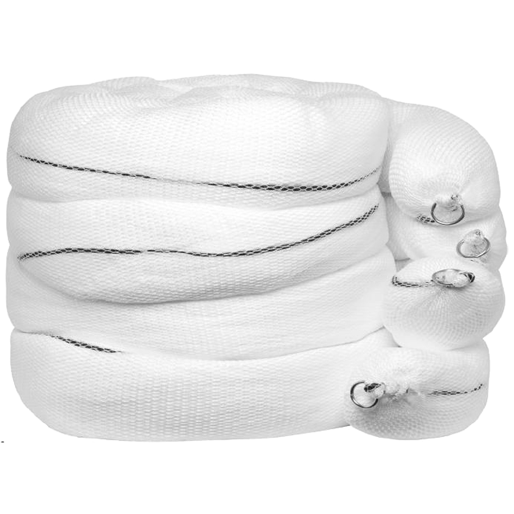 4 Barreras Absorbentes De Hidrocarburos Ø20 X 300 Cm.