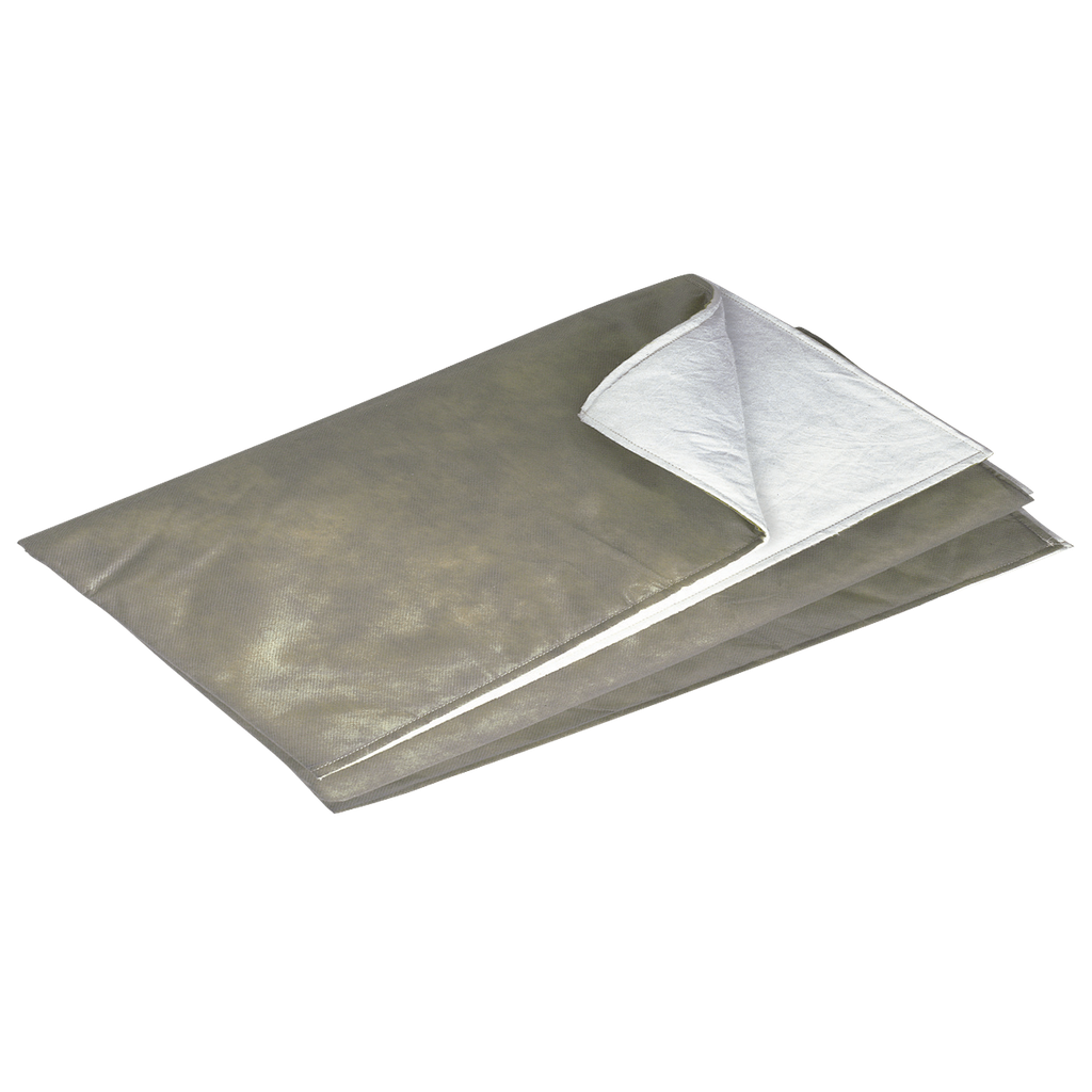 4 Cubiertas Absorbentes De Hidrocarburos Con Reverso Impermeable De 150 X 100 Cm.