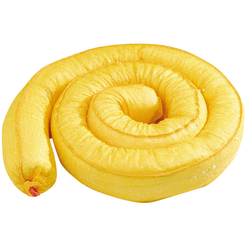 Lote De 4 Barreras Absorbentes Para Productos Químicos Ø20 X 300 Cm.