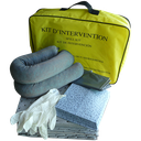 Kit Absorbente Universal De 20 Litros En Bolsa Amarilla.