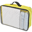 KIT ABSORBENTE DE HIDROCARBUROS DE 20 LITROS EN BOLSA AMARILLA.