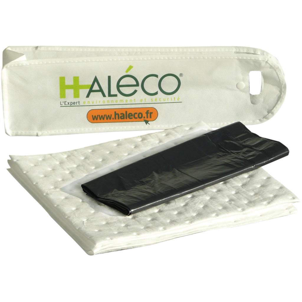 Kit Absorbente De Hidrocarburos De 2 Litros En Bolsa No Tejida