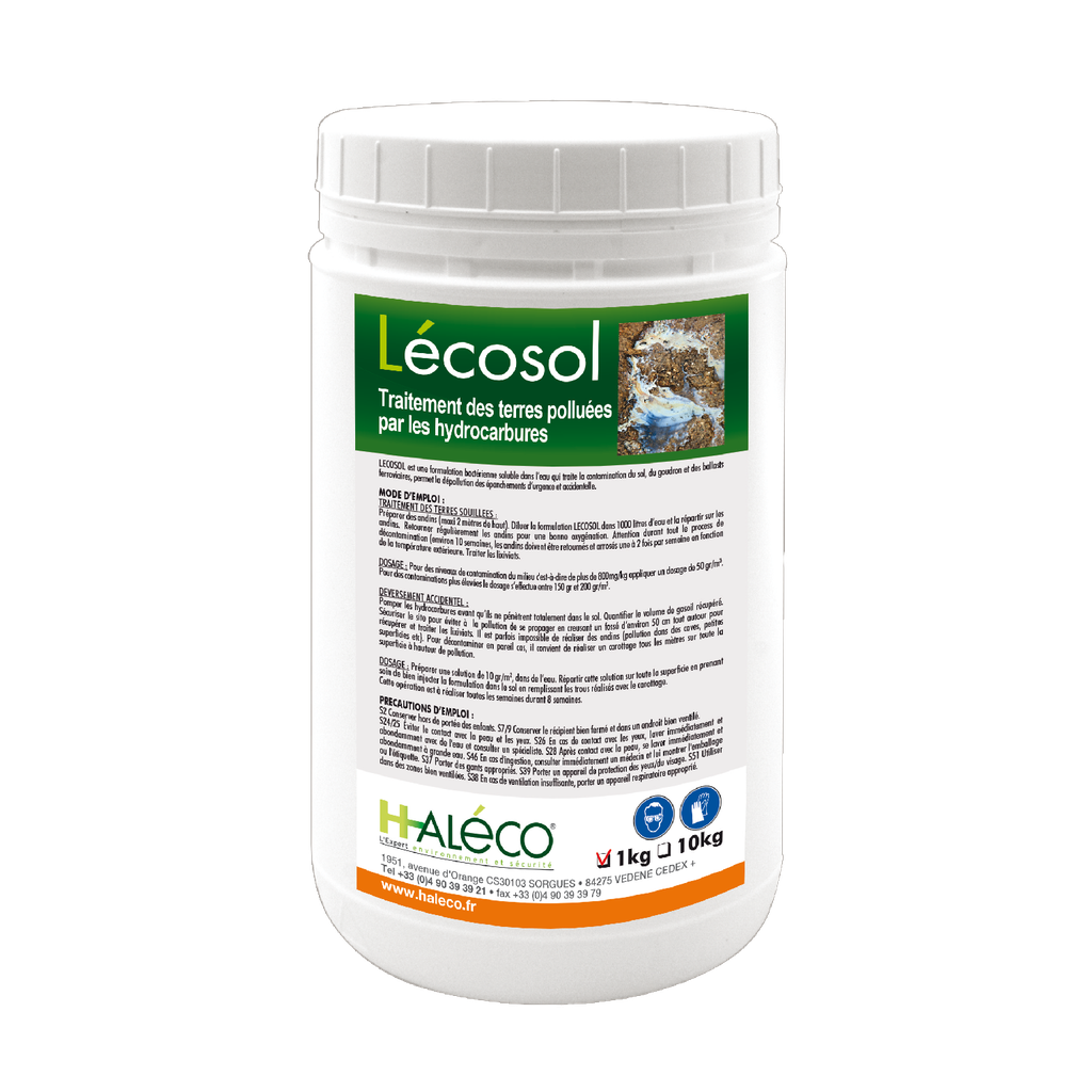 Bote De 1 Kg De Degradador Biológico De Hidrocarburos En El Suelo.