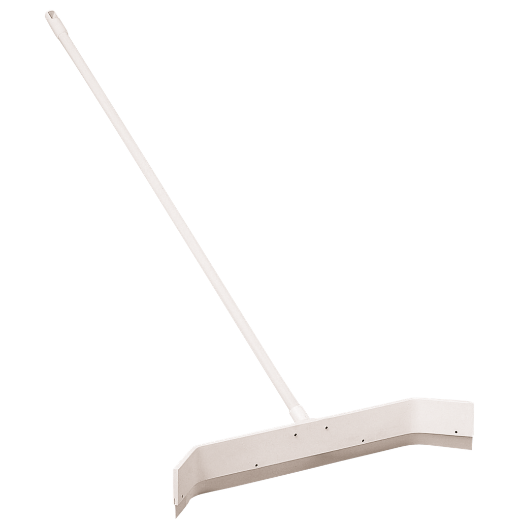 RACLETA CURVADA DE POLIETILENO PARA SUELOS.