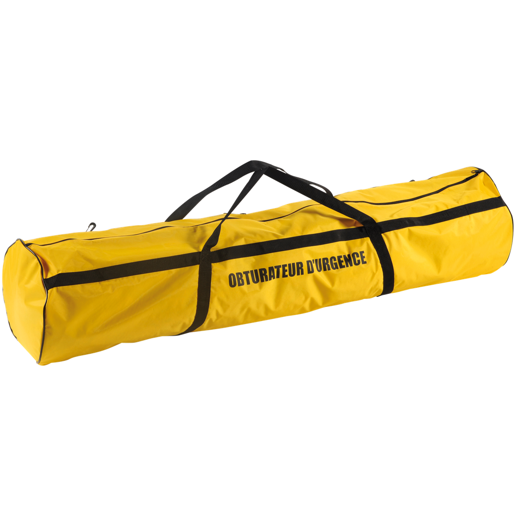 BOLSA DE TRANSPORTE DE ALTA VISIBILIDAD PARA PLACAS DE OBTURACIÓN DE HASTA 91 CM.