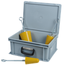 Kit De 3 Tapones Cónicos De Poliuretano En Maletín.