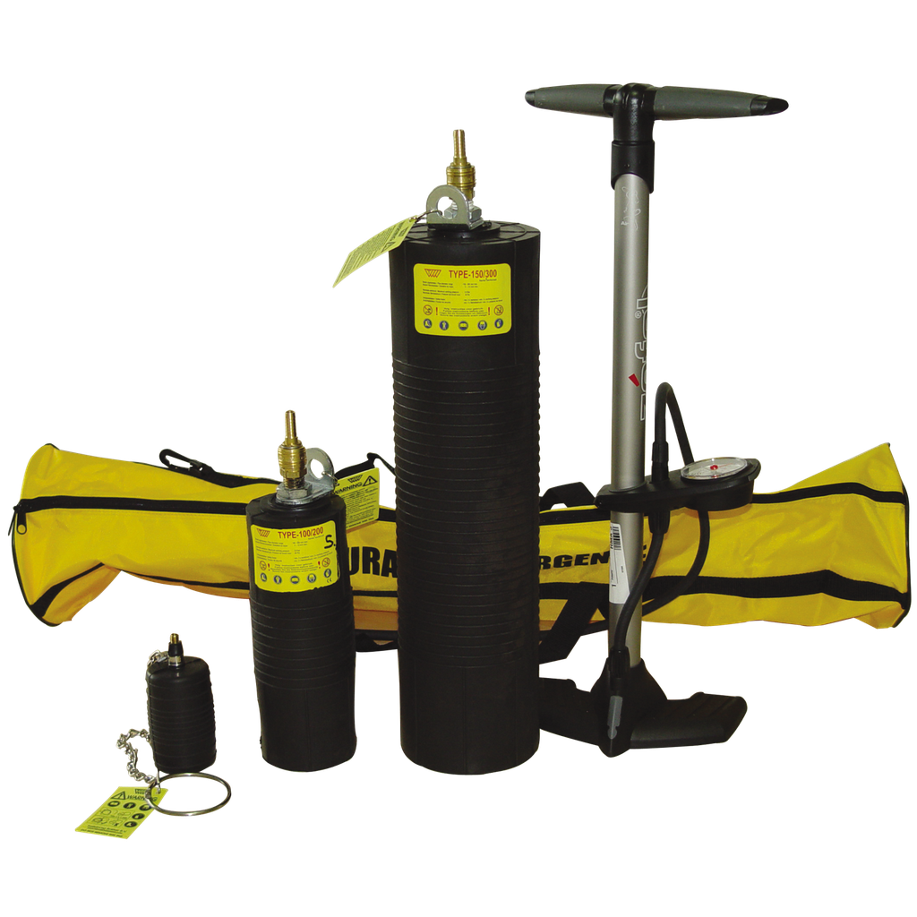 KIT 3 OBTURADORES NEOPRENO PARA TUBERÍAS