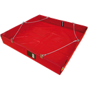 Kit De Recolección/Intervención Con Cubeto Flexible Plegable De 175L Con Revestimiento.