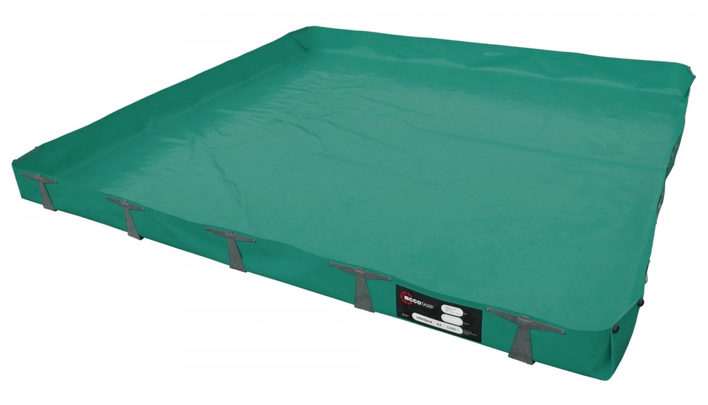 CUBETO FLEXIBLE CON ESCUADRAS FIJAS  2000 x 1000 x 250