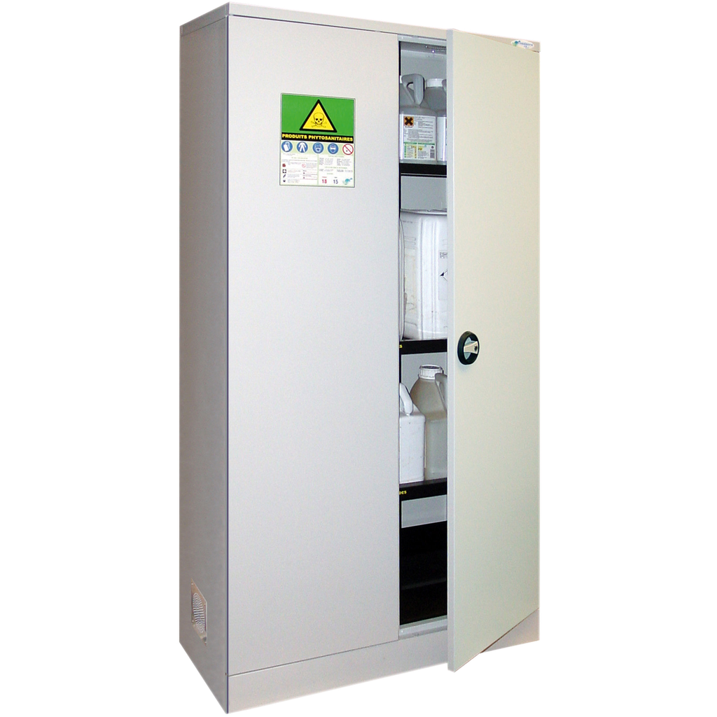 ARMARIO DE SEGURIDAD EN KIT PARA PRODUCTOS FITOSANITARIOS, 200 LITROS.