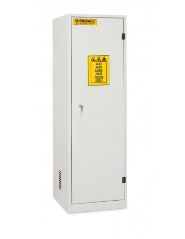 Armario 1 Puerta Para Ácidos Y Bases 60 X 60 X 195 Cm