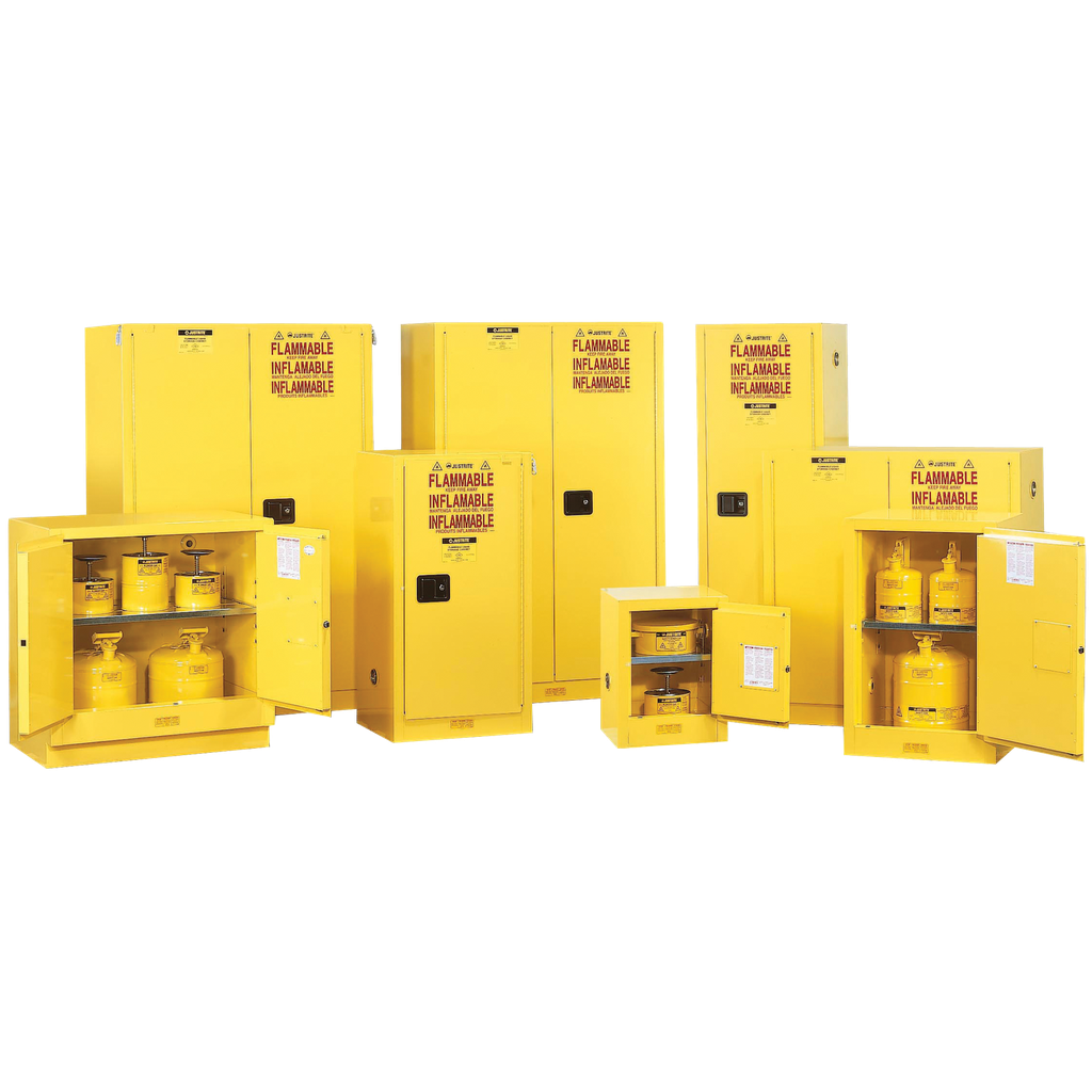Armario De Seguridad Manual Fm Para Productos Inflamables, Bajo La Mesa De Trabajo.