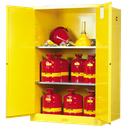 ARMARIO DE SEGURIDAD FM AUTOMÁTICO PARA PRODUCTOS INFLAMABLES, CON 2 PUERTAS DE ALTURA.