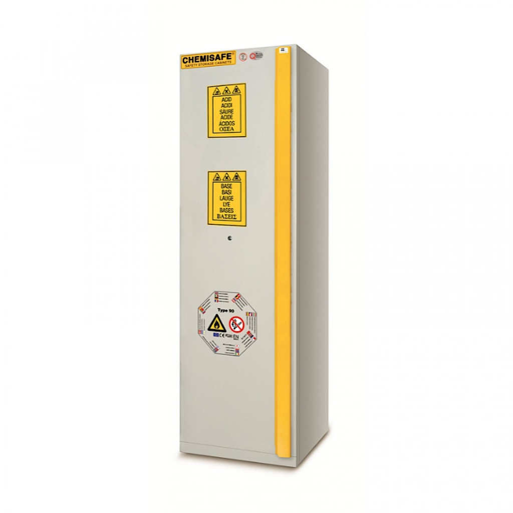 Armario Rf90 En 14470-1 3 Compartimentos: Inflamables, Ácidos Y Bases Ancho 60Cm