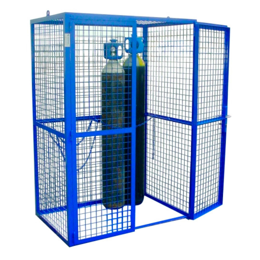 CABINA DE MALLA PARA 8 BIDONES