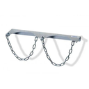 Soporte Mural De Acero Galvanizado Para 2 Botellas De Gas De 140 Mm.