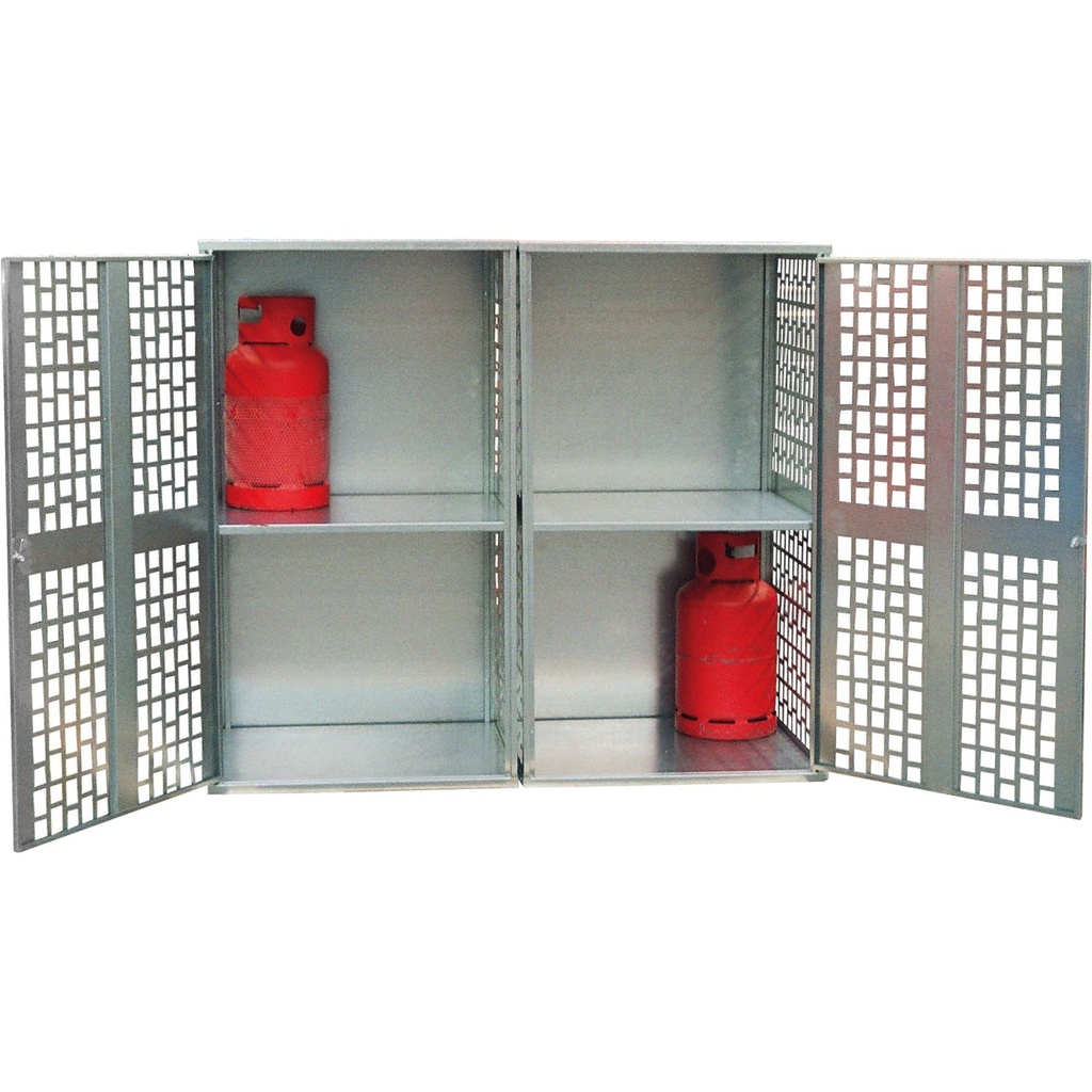 ARMARIO DE 2 PUERTAS PARA 20 BOMBONAS DE GAS