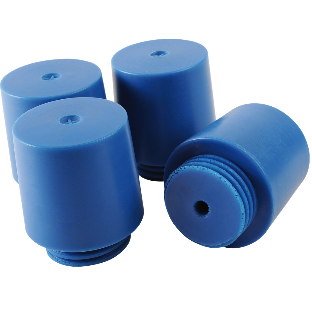 Lote De 4 Patas Para Armario De Polietileno.