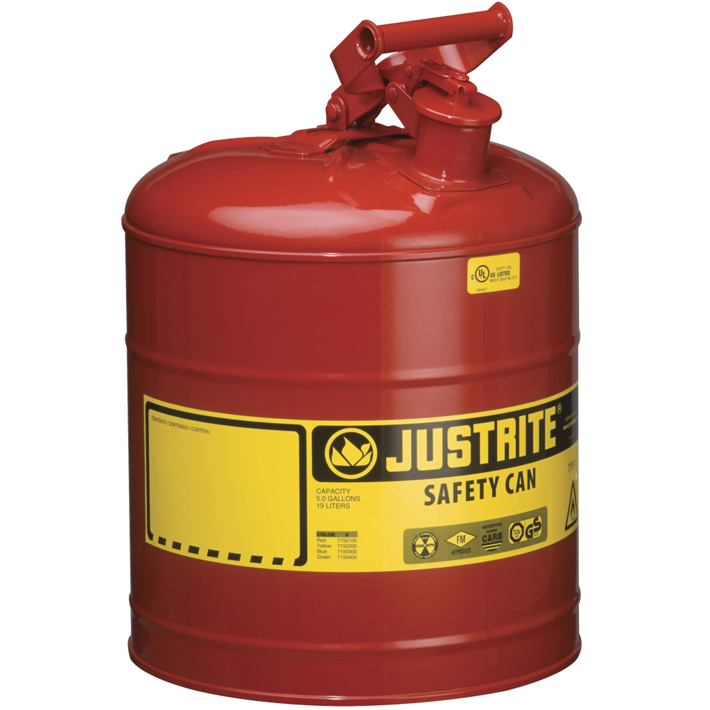 BIDÓN DE SEGURIDAD PARA LÍQUIDOS INFLAMABLES