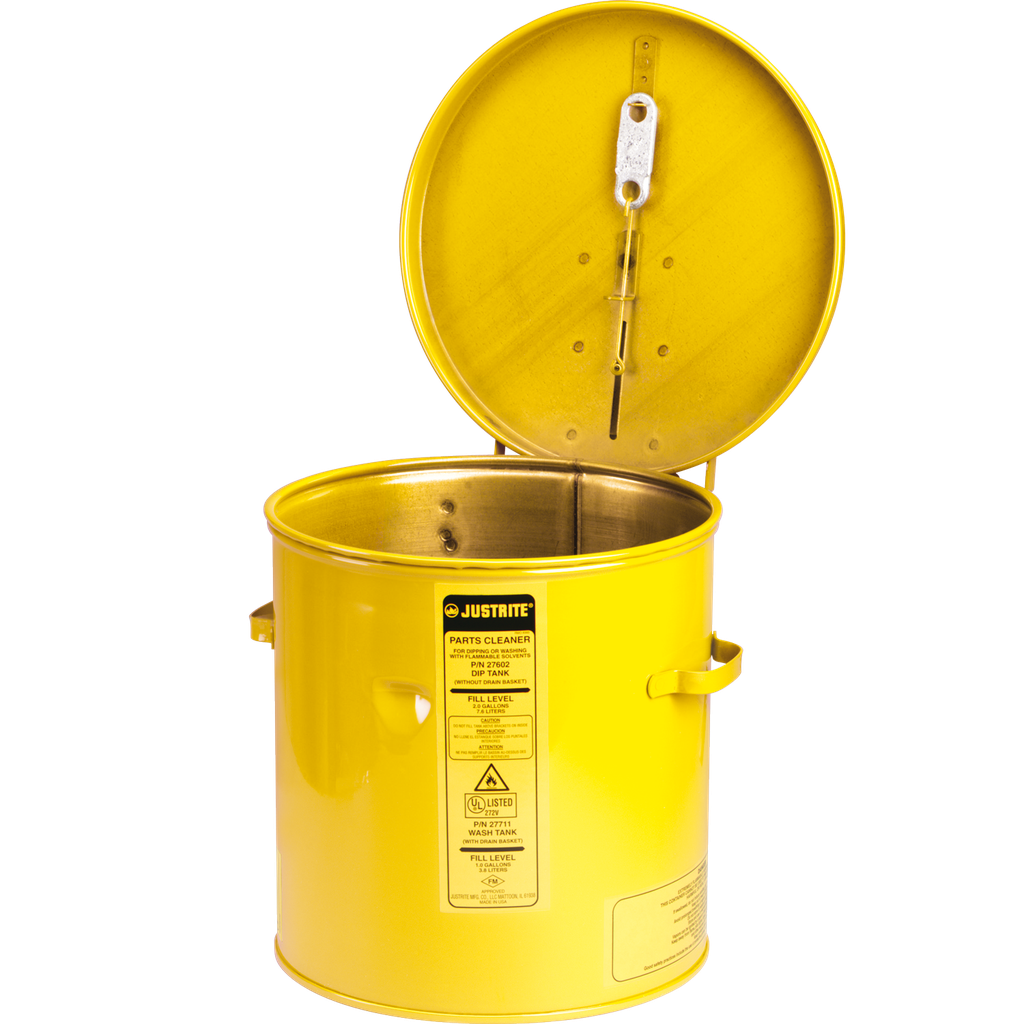 Cubeto De Lavado Para Productos Inflamables.