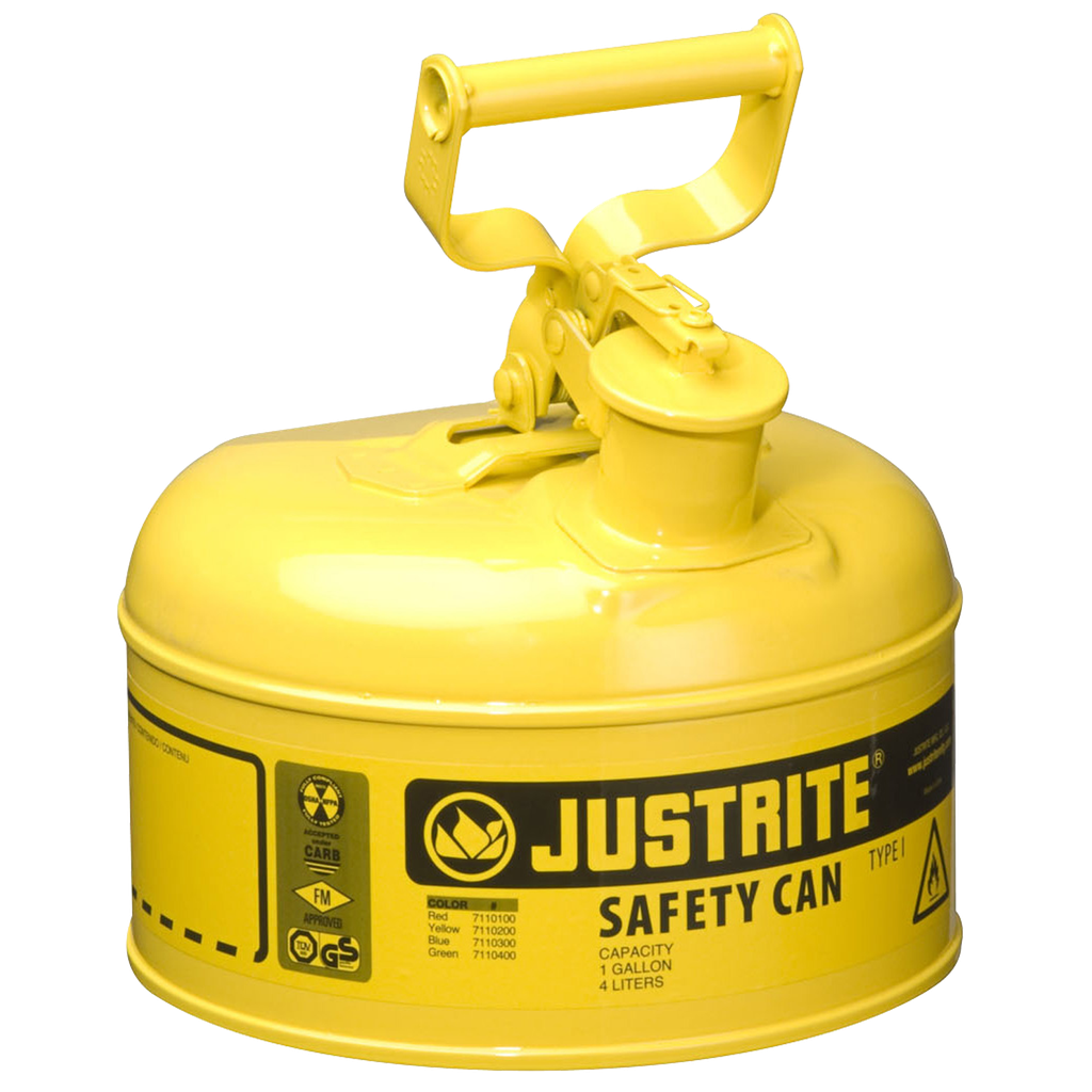 BIDÓN DE SEGURIDAD PARA LÍQUIDOS INFLAMABLES.
