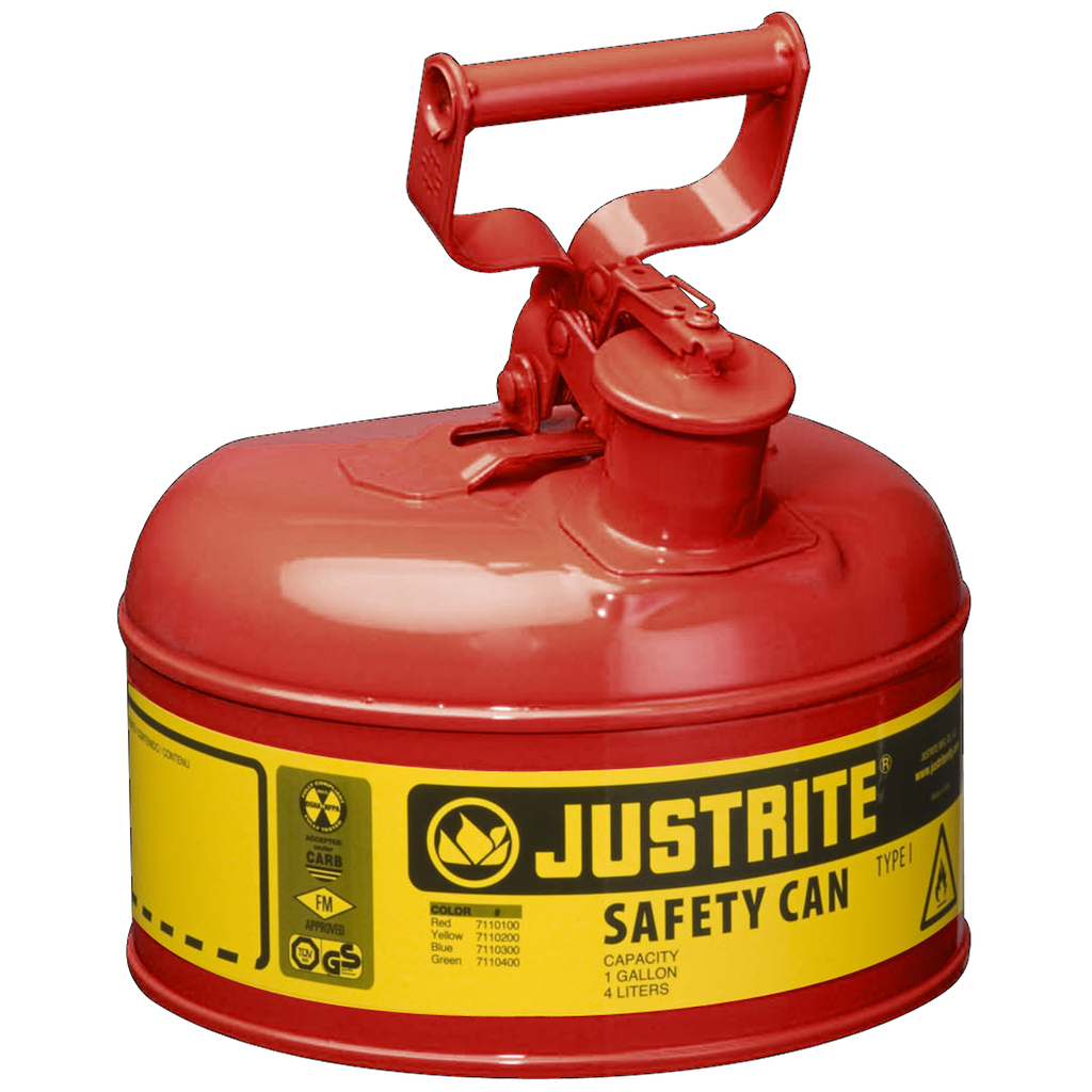 BIDÓN DE SEGURIDAD PARA LÍQUIDOS INFLAMABLES.