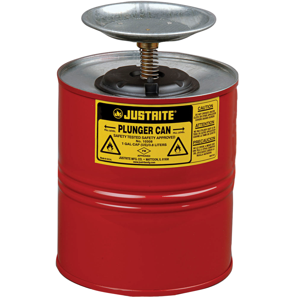 Seguridad Bidón Humidificador De Acero.