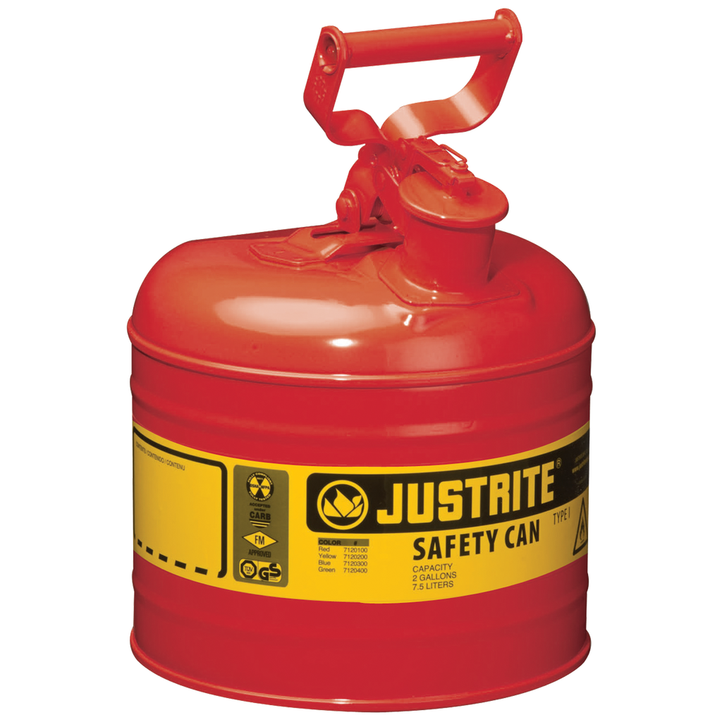 BIDÓN DE SEGURIDAD PARA LÍQUIDOS INFLAMABLES.