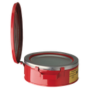 BIDÓN DE INMERSIÓN DE ACERO.