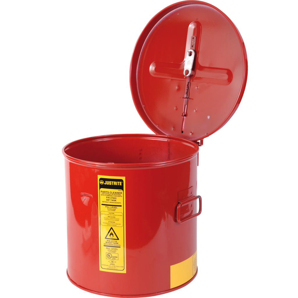 CUBETO DE LAVADO PARA PRODUCTOS INFLAMABLES.