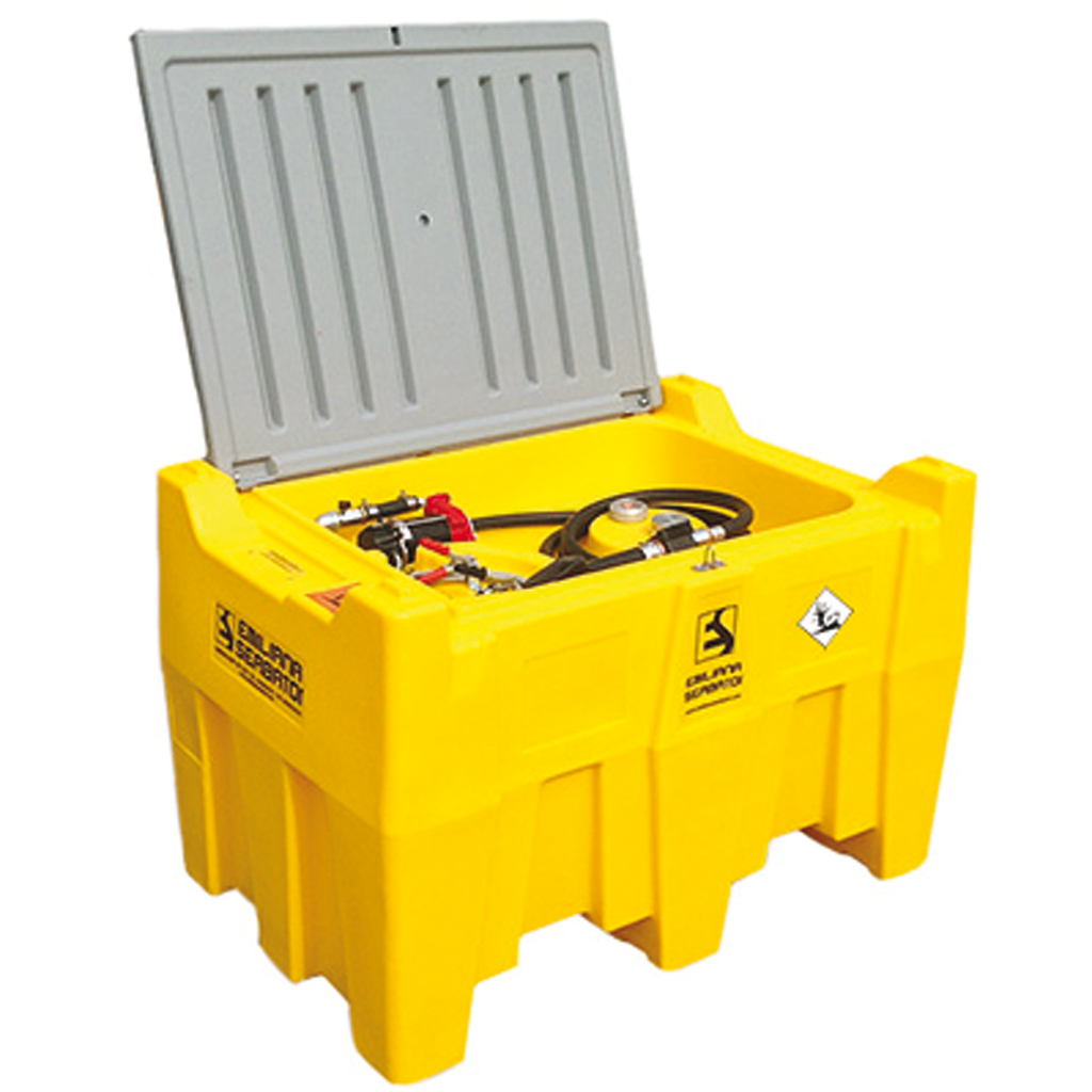Depósito Carrytank® De Transporte De Gasóleo De 440L En Polietileno Equipado Con 12V, 45 L/Min.