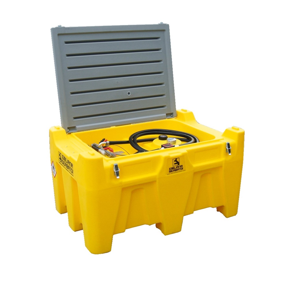 Depósito Carrytank® De Transporte De Gasóleo De 330L En Polietileno Equipado Con 12V, 45 L/Min.