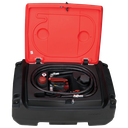 DEPÓSITO DE TRANSPORTE DE GASÓLEO DE POLIETILENO EQUIPADO CON 125 L.