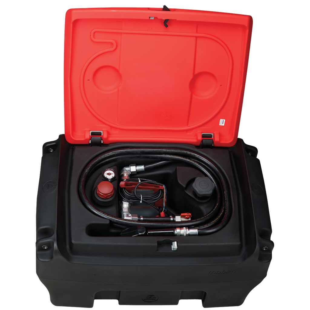 DEPÓSITO DE TRANSPORTE DE GASÓLEO DE POLIETILENO EQUIPADO CON 200 L.